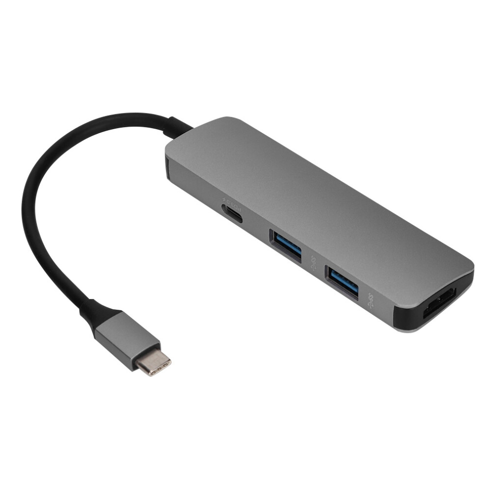 Efficient Multiport Adapter, Experience Unmatched Usb 3.0 Ports Performance And Hdmi Port Brilliance, Ideal For Macbook Pro, Air, Ipad Pro, Iphone, 9138057317077