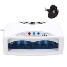 UV Lamp Light For Gel Polish Nail Dryer With Heat Radiating Window Internal Fan Timer Setting Dual Use As UV Light And Dryer EU Plug