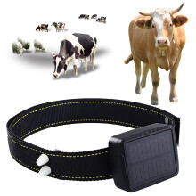 GPS Tracker Solar Powered Animal Locator 20000mAh AntiLost Device with Alarm Functions, History Playback, AntiTheft
