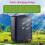 GPS Tracker Solar Powered Animal Locator 20000mAh AntiLost Device with Alarm Functions, History Playback, AntiTheft 2