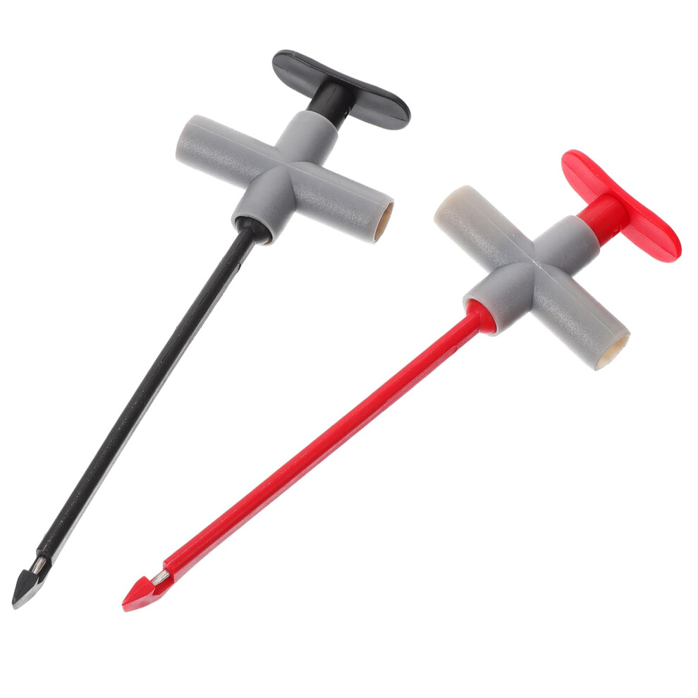 Multimeter Test Probes Nonpiercing Design Insulated Tips Precise Measurements Automotive Testing Compatible Multimeters 9187378537831