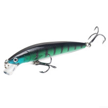 Minnow Fishing Lure 10cm 9g ABS Crankbait Artificial Wobbler Bass Pike Freshwater Saltwater Casting Jigging Trolling