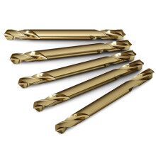 Spiral Drill Bit Cobalt For Stainless Steel  Hardness Double Head Design Aluminum Alloy Steel