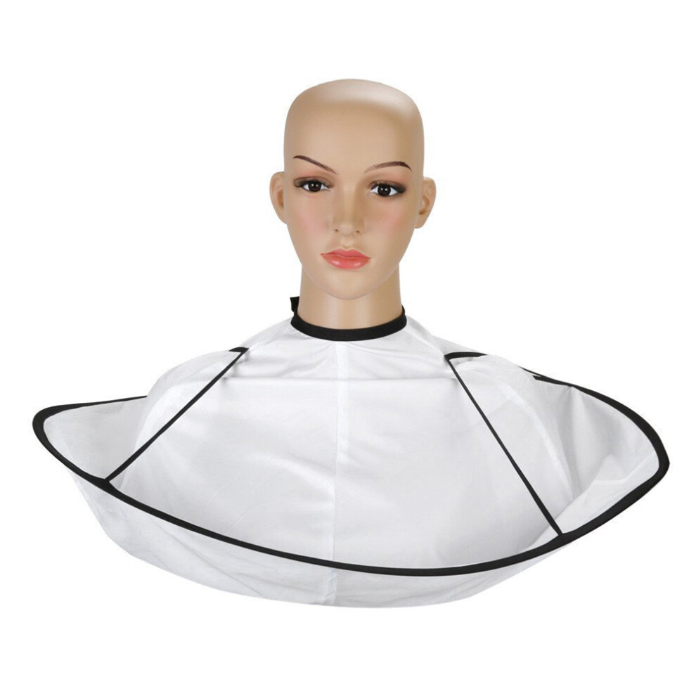 Hair Cutting Umbrella Cape with Inverted Umbrella Shape Design, Hairdressing Salon Gown for Professional Stylists and Home Use, Adjustable Closure