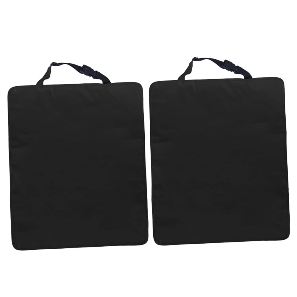 Car Seat Protector And Backseat Kick Mats, Durable Oxford, Fits Most Cars Suvs Trucks, 2Pcs 9382693488190