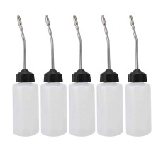 Sewing Machine Oil Dispenser Long Angled Spout Leakproof Extended Spout Oil Bottle Material Metal Plastic DIY Tools Accessory Industrial and Home Use