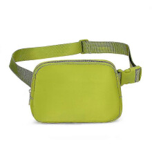 (Grass Green) Fanny Packs Fashion Waist Bag Waterproof Adjustable Small Crossbody Belt Bag Bum Bag For Women Men Hiking Walking Travel Gifts