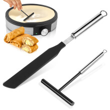 Stainless Steel Precise Pancake Cooking Tools For Evenly Cooked Crepes