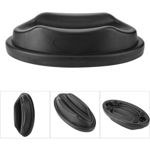 Front Wheel Riser Block Support  Black Plastic, 23 * 12 * 5.5cm, Riser Block For Bike Trainers 1