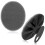 (BlackGrey)Soft Silicone Body Scrubber Handheld Shower Cleansing Brush,gentle Exfoliating 1