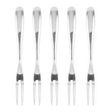 Stainless Steel Forks 5Pcs MultiPurpose Small Tasting Forks for Wedding, Kitchen, Travel, Party