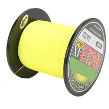 High Strength PE Braided Line 500m 3.0mm Yellow for Carp & Saltwater Fishing