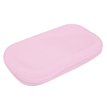 Leichter Silikon-Stiftbeutel 21x13x2,8 cm, Pink, Reise- und Schulaufbewahrung