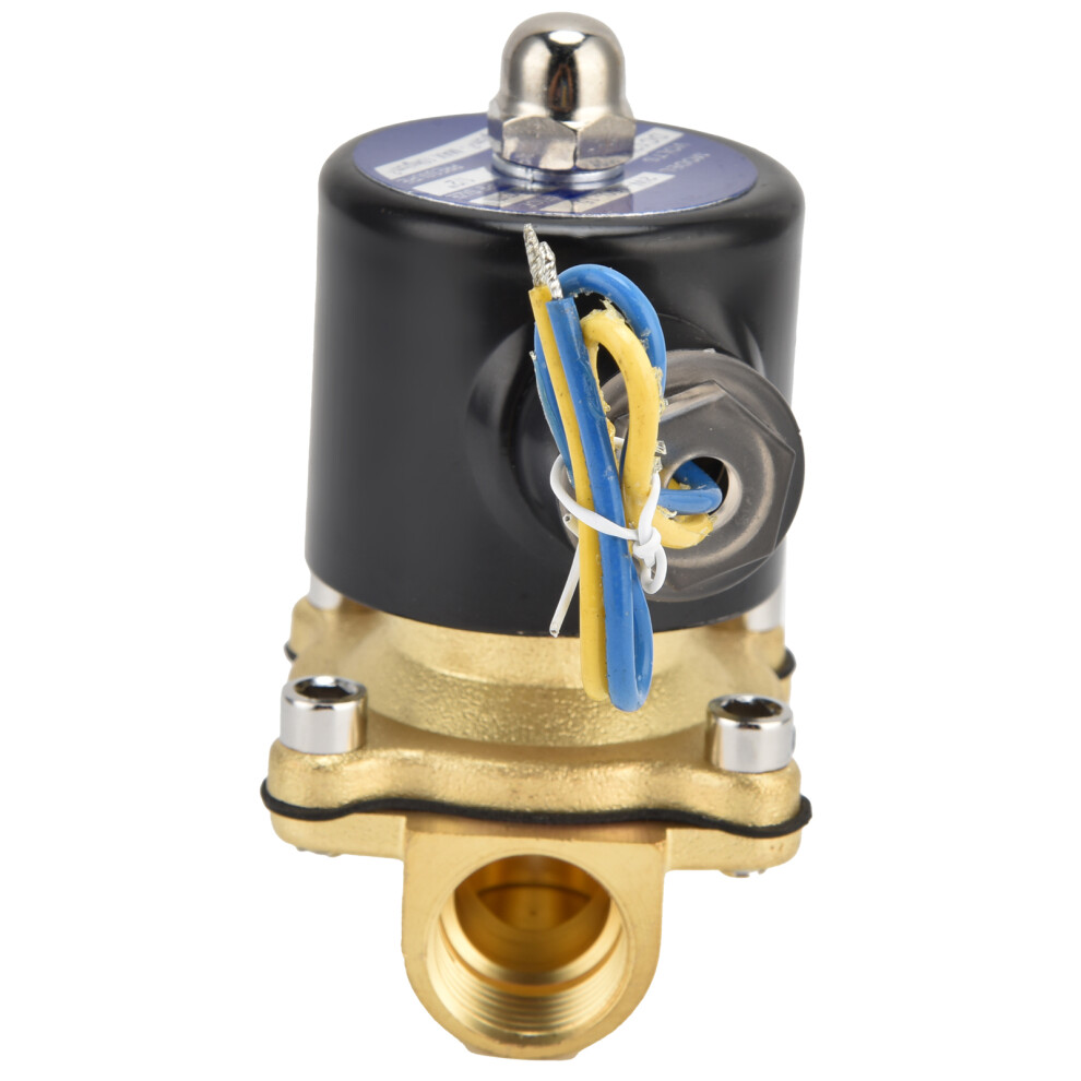 2W G1/2 Electric Solenoid Valve Brass For Water Air Gas Dc24v 9431377160850