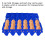 Plastic Egg Crate Flat with 30 Cells Egg Storage & Transport Tray Blue 9