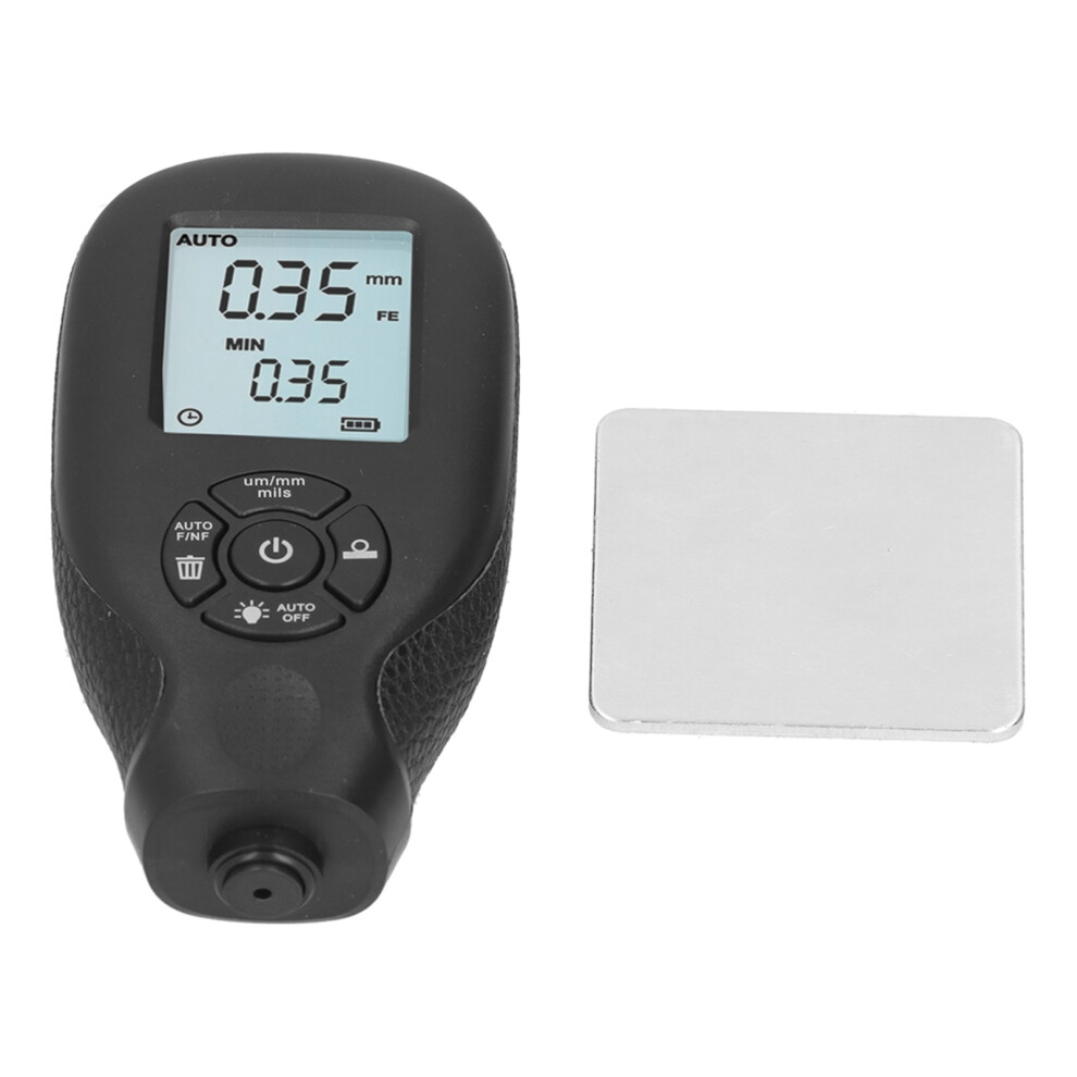 Hw-300 Car Paint Thickness Gauge, 0-2000Um, 11X5.5cm, Abs 8261377161332