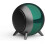 (Green) Bluetooth Speaker, Smart Speakers With 3d Stereo, Portable 5w Bluetooth Speakers 5.0 Wireless 1