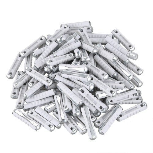 100x Car Torpedo Fuse 8A White Blow Fuse 1