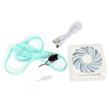 Mini Quiet USB Rechargeable Fan, Foldable Digital Display Handheld Fan With Adjustable Speed, Multifunctional Cooling Fan For Travel Office Home