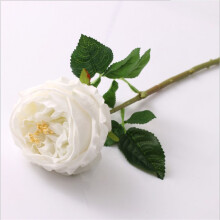 Rose artificielle haute simulation, décoration réaliste grâce à la technologie bionique, matériau non toxique, inaltérable, tige ajustable,