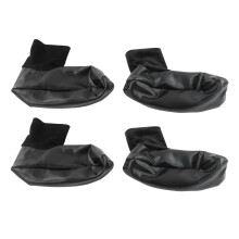 Skinnsokker med glidelås for menn og kvinner, termiske bønnsokker, unisex, vanntette, muslimske vinter-Khuffy med varmt fôr, stretchkomfortable