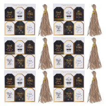 Natural Jute Tassels Rustic Home Decor Sturdy And Durable Wood Bead Garland Farmhouse Decorations Wedding Decorations Holiday Party Decor Craft