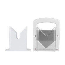 Multipurpose Bagel Splitter, Safe Grip With Smooth Cutting Edge, High-Carbon Stainless Steel Blades For Long Lasting Durability, Ideal For Home Or
