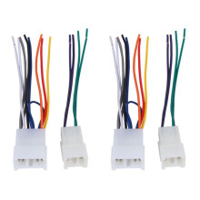 4Pcs Ta02B Wire Harness To Connect an Aftermarket Stereo Receiver for Select 1984- Vehicles