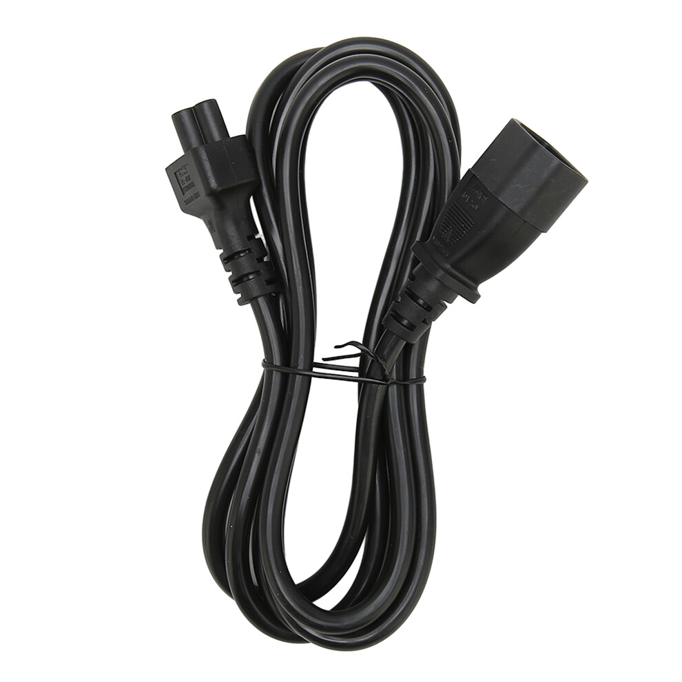 Heavy Duty Computer Power Cord Extension Cable Reliable Design Ul Listed Ac Power Cord For Laptop Power Adapters Speakers Lcd Monitors More Flexibilit 9176269200084