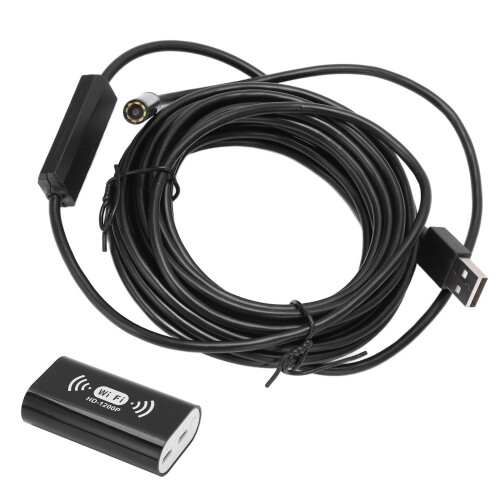 Ενδοσκόπιο με κάμερα HD Snake, IP67 Επιθεώρηση Borescope WiFi Wire Άκαμπτο Αδιάβροχο Απεικόνιση 2
