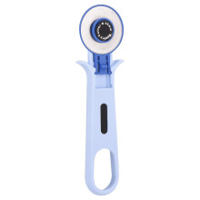 Cutter Safety Lock Ergonomic 28mm and 45mm Vane/Wing Rotary Cutter for Quilting and Sewing Projects