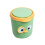 Mini Trash Can with Lid Compact Small Trash Bin for Bedroom Bedside Office Storage Green 1