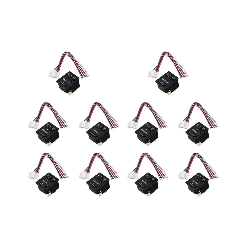 10X New Door Mirror Folding Fit For Camry Vios Rav4 Scion 84872-52040 4713757519294