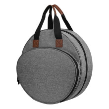 Embroidery Bag Portable Tool Bag for Embroidery Supplies and Small Items Storage in Light Gray Color