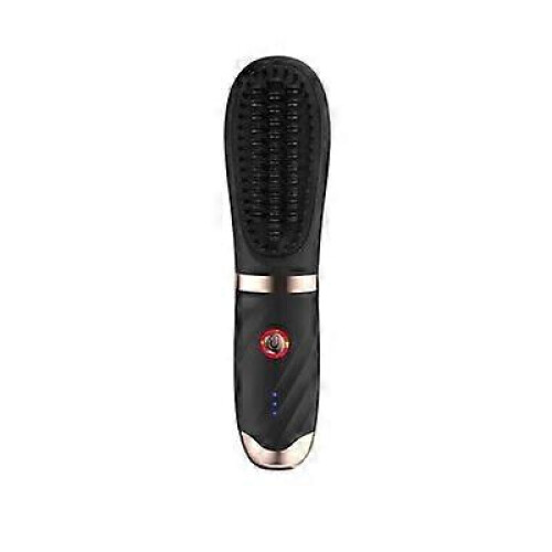 (plug in use, black) All-in-One Portable Quick Straightening Comb HOT