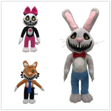 (Rabbit,28cm) Mr. Hope's Terrifying Rabbit Plush Toy Collectible Game Doll New Stuffed Animal Gift