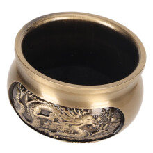 Klassischer Messing- Räucherstäbchenhalter mit rostfreiem Design für Aromatherapie - Bronze