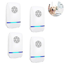 (1Pcs, UK plug) Ultrasonic Pest Repeller, 4 Packs, Electronic Indoor Pest Repellent Plug In For Mosquito,mice,roach,spider,insects(eu/us/uk/au)