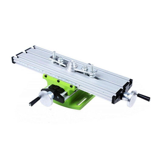 Composite Work Table for Milling and Drilling, Adjustable Sliding Table with Multi-Function Capability