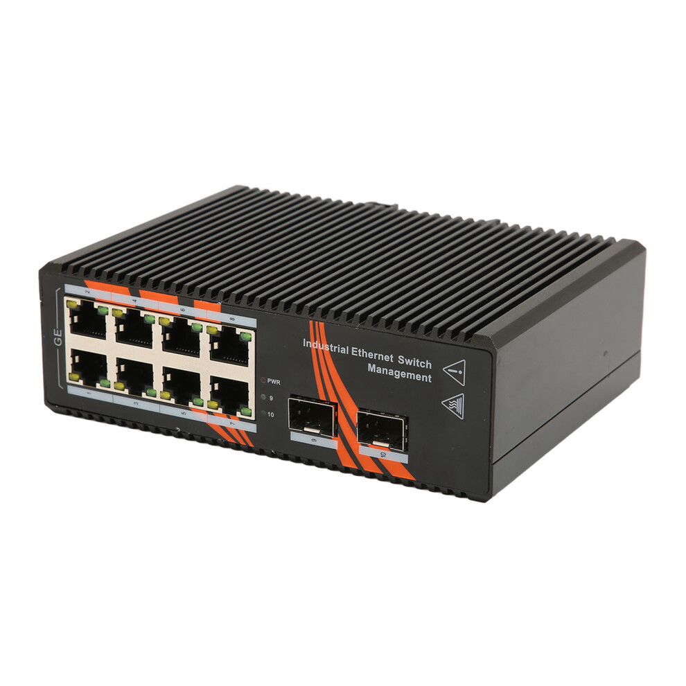 Reliable Gigabit Ethernet Switch For Harsh Environments, Plug And Play Solution For Quick Network Expansion, Supports Port Isolation To Protect 9773935468399
