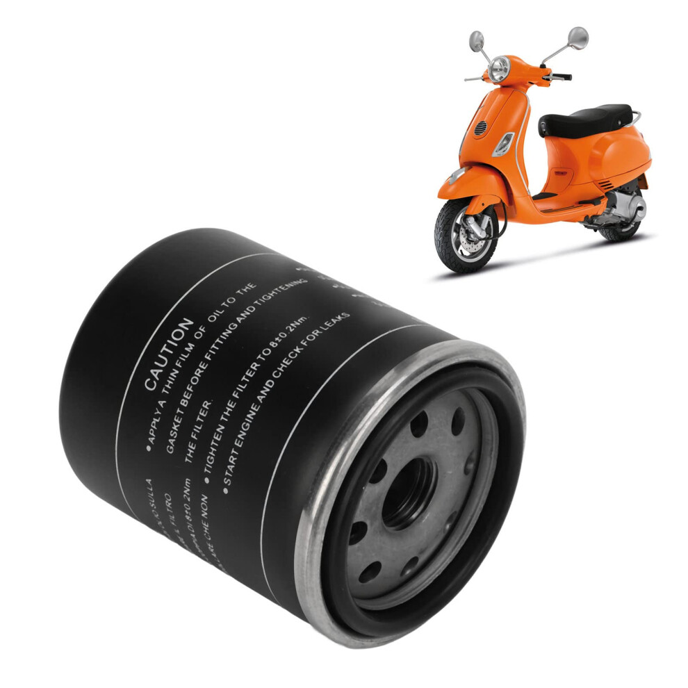 Motorcycle Oil Filter Replacement Efficiency For Vespa Lx Gts Gtv Piaggio Et4 125300 9187378539460