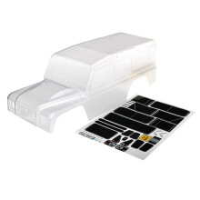324Mm Wheelbase D110 Clear Body Shell Kit for 1/10 RC Crawler Car TRX4 -4 Upgrades Parts Accessories