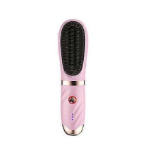 (rechargeable model, pink) All-in-One Portable Quick Straightening Comb HOT