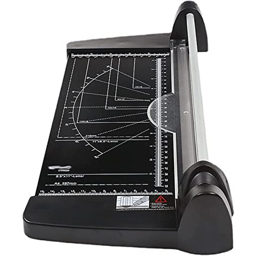 A4 Paper Trimmer for Crafting with Precision Straight Cuts, MultiSize Compatibility, Scrapbooking