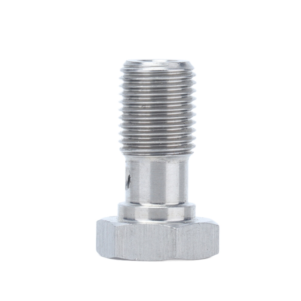 M10x1.0 Stainless Steel Banjo Bolt For Cars - Corrosion Resistant Fitting 0.8In 8111377167080
