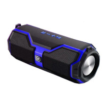(blue) 20W Outdoor Portable Wireless Bluetooth Speaker USB TF FM Stereo Bass Subwoofer~