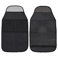 Car Seat Kick Protector Multipurpose Child Safety Kick Pad Waterproof Seatback Storage Bag Universal Fit For Most Vehicles