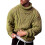 (S,Style 2)sweater Men Solid Color Sweater Turtleneck Sweater 1