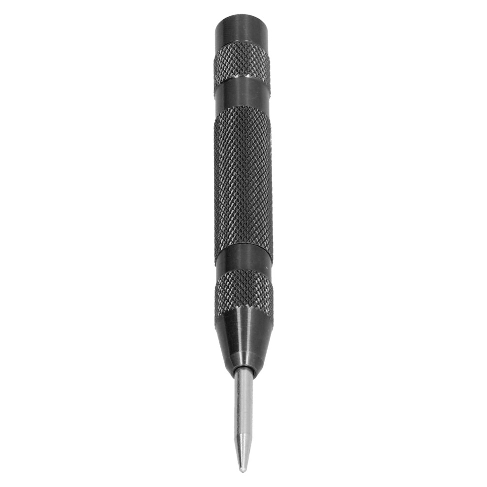 Automatic Center Punch Tool, No Hammer Needed Spring Loaded Precision Centered Tip Drilling Guide For Metal Wood, High Strength And Durability Impact 9358999871806