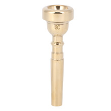 Trompetmondstukset, trompetmondstuk gemaakt van verguld messing, accessoire voor messing instrumenten ter verbetering van de embouchure, slijtvast en